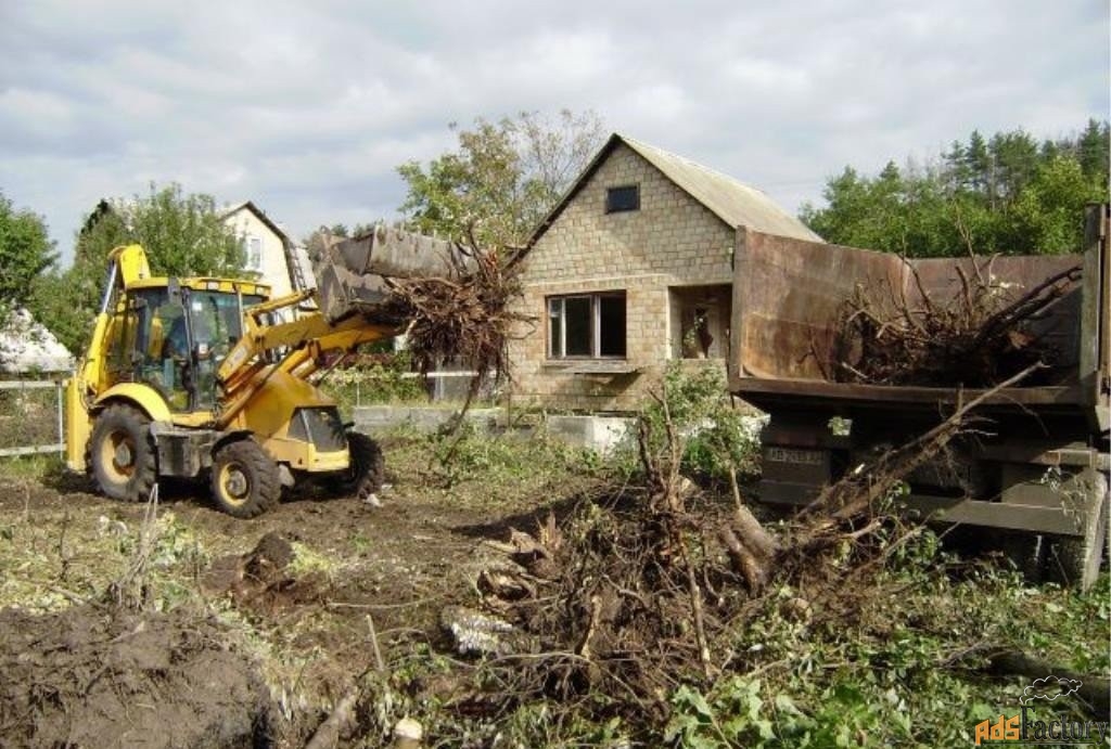 Уборка участков от мусора любой сложности в Советской Гавани в октябре